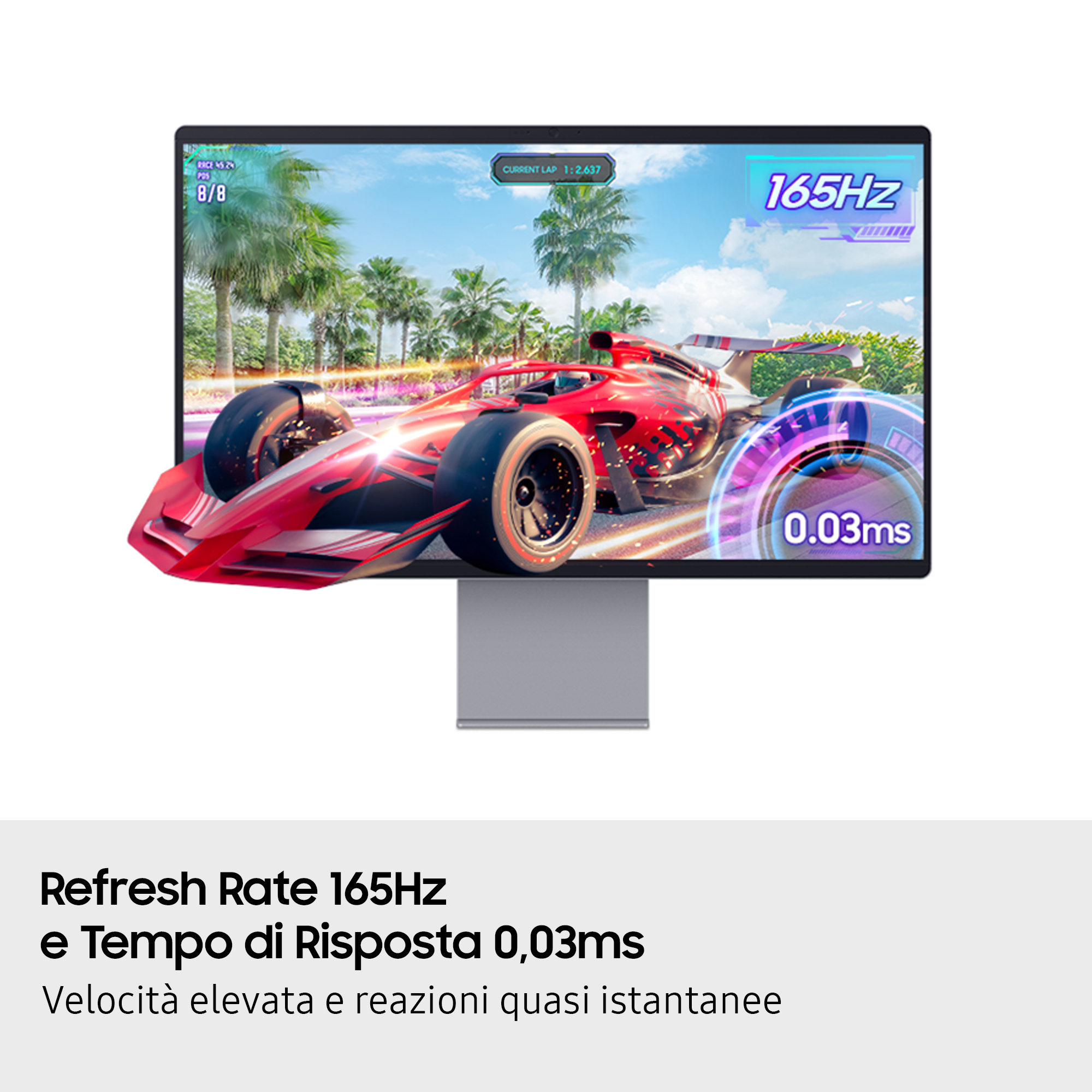 Samsung S32FM900SU - M90SF Series - OLED-Monitor - Smart - 80 cm (32), Ansicht 4