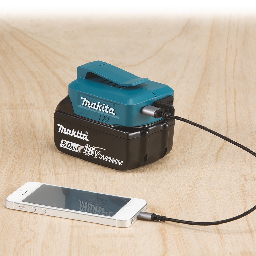 Makita LXT ADP05 - Powerbank - 4.2 A - 2 Ausgabeanschlussstellen (2 x USB), Ansicht 2