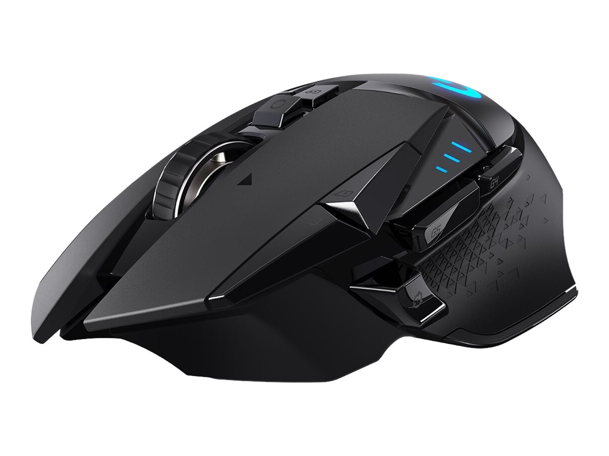 Logitech Gaming Mouse G502 LIGHTSPEED - Maus - optisch - 11 Tasten - kabellos kabelgebunden - 2.4 GHz - kabelloser Empfänger (USB)
