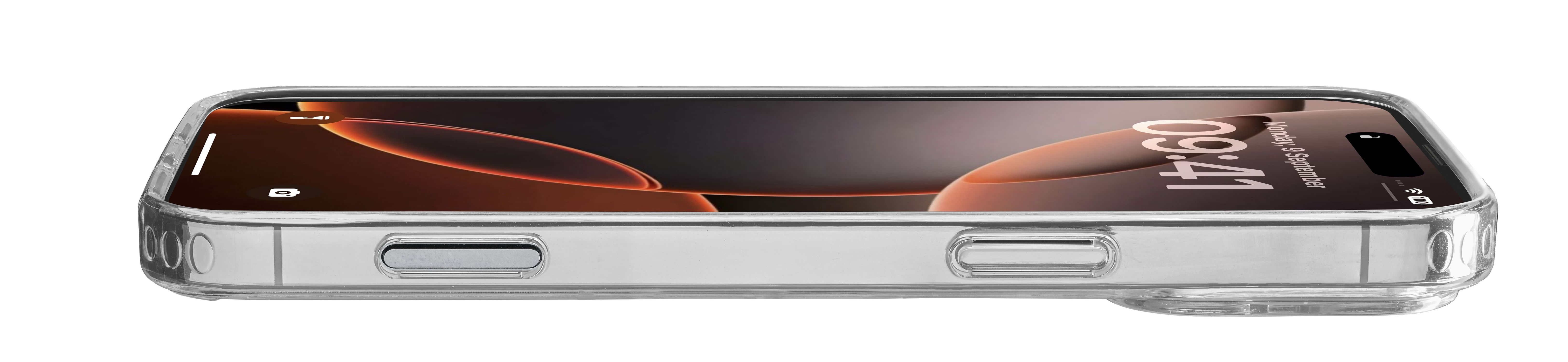 Cellularline Clear Strong - Hintere Abdeckung für Mobiltelefon - iPhone 16 Pro, Ansicht 2