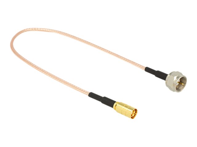 Delock Antennenkabel - SMB weiblich zu F-Stecker männlich