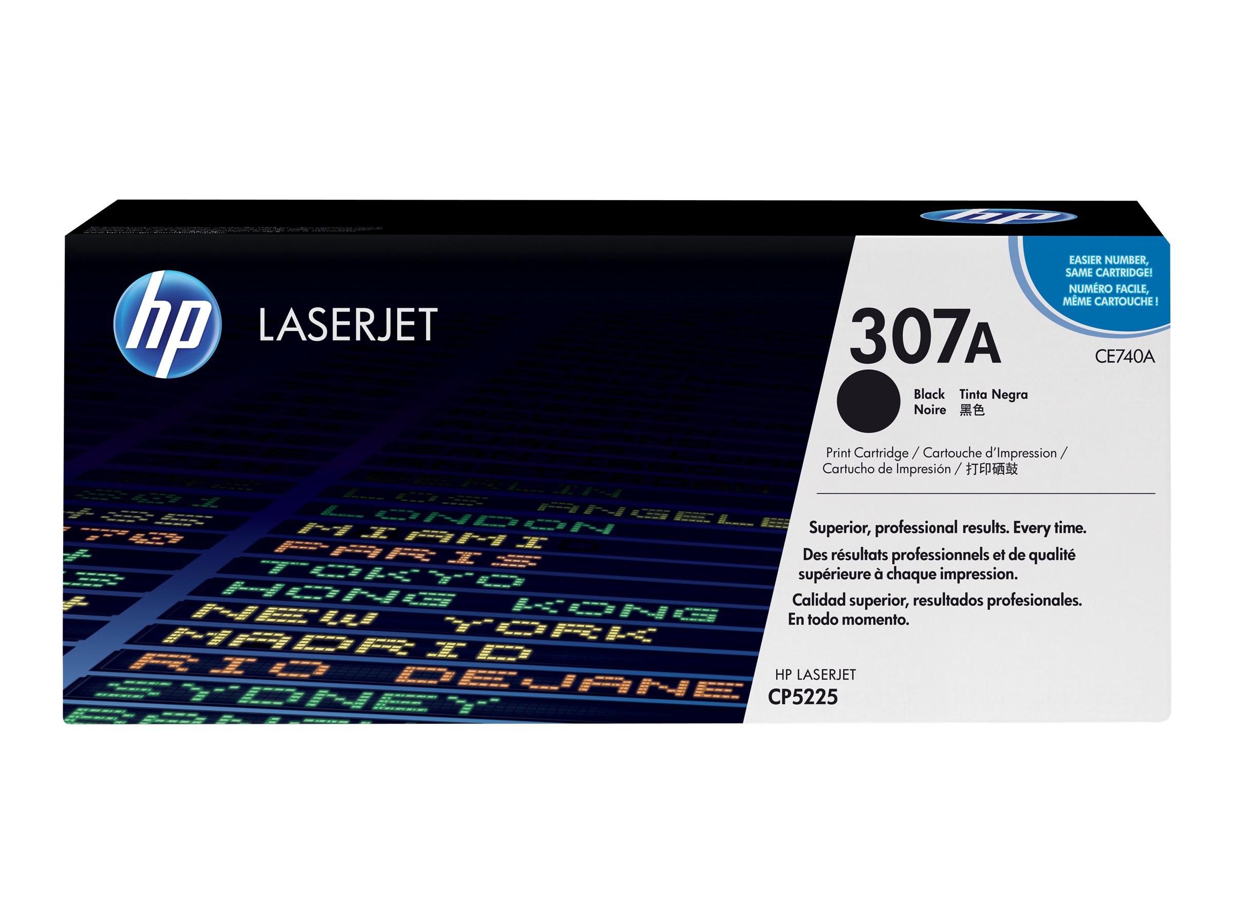 HP 307A - Schwarz - original - LaserJet - Tonerpatrone (CE740A)