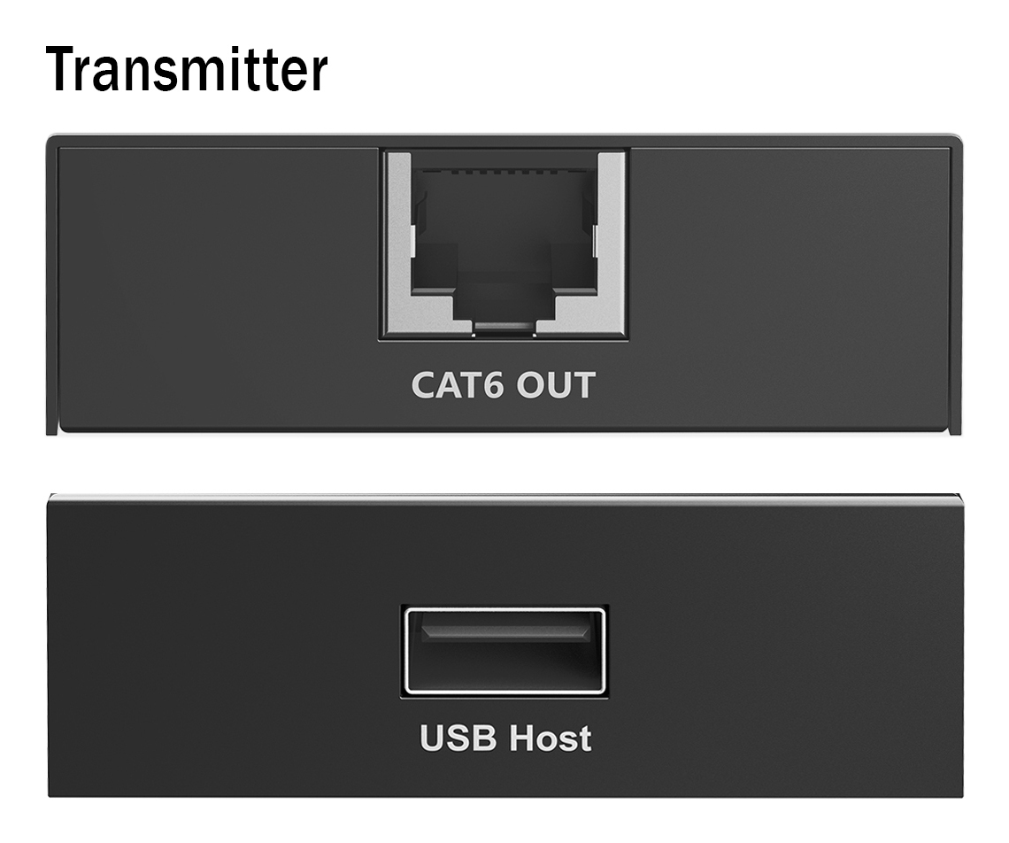 DIGITUS USB 2.0 CAT Extender, 4 Port USB-A, 150m, Ansicht 4