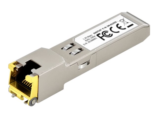 DIGITUS 1,25 Gbps Kupfer SFP-Modul, RJ45