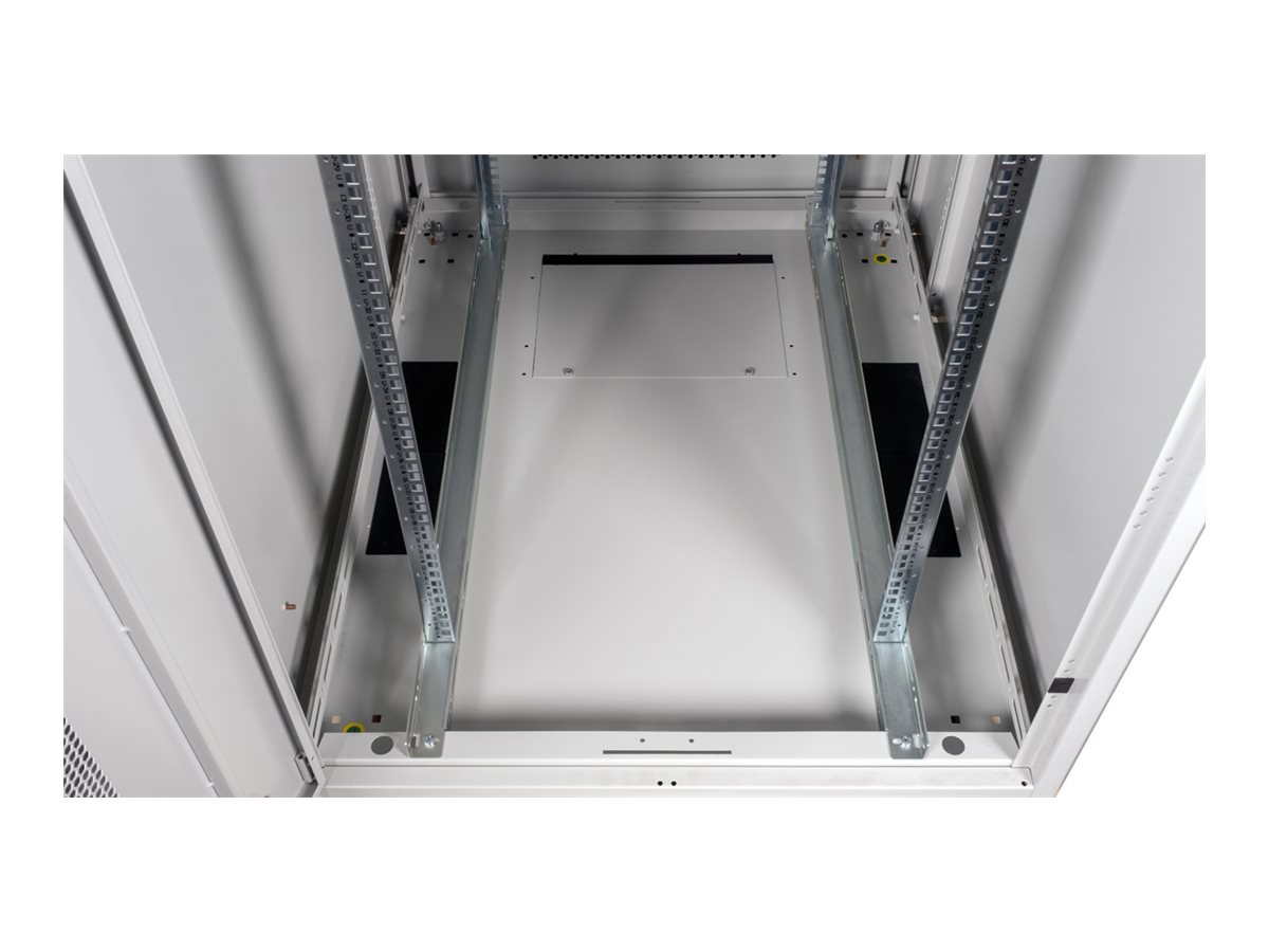 ROLINE 19 Zoll Serverschrank Basic 42 HE 800x1000 BxT perforiert grau, Ansicht 4
