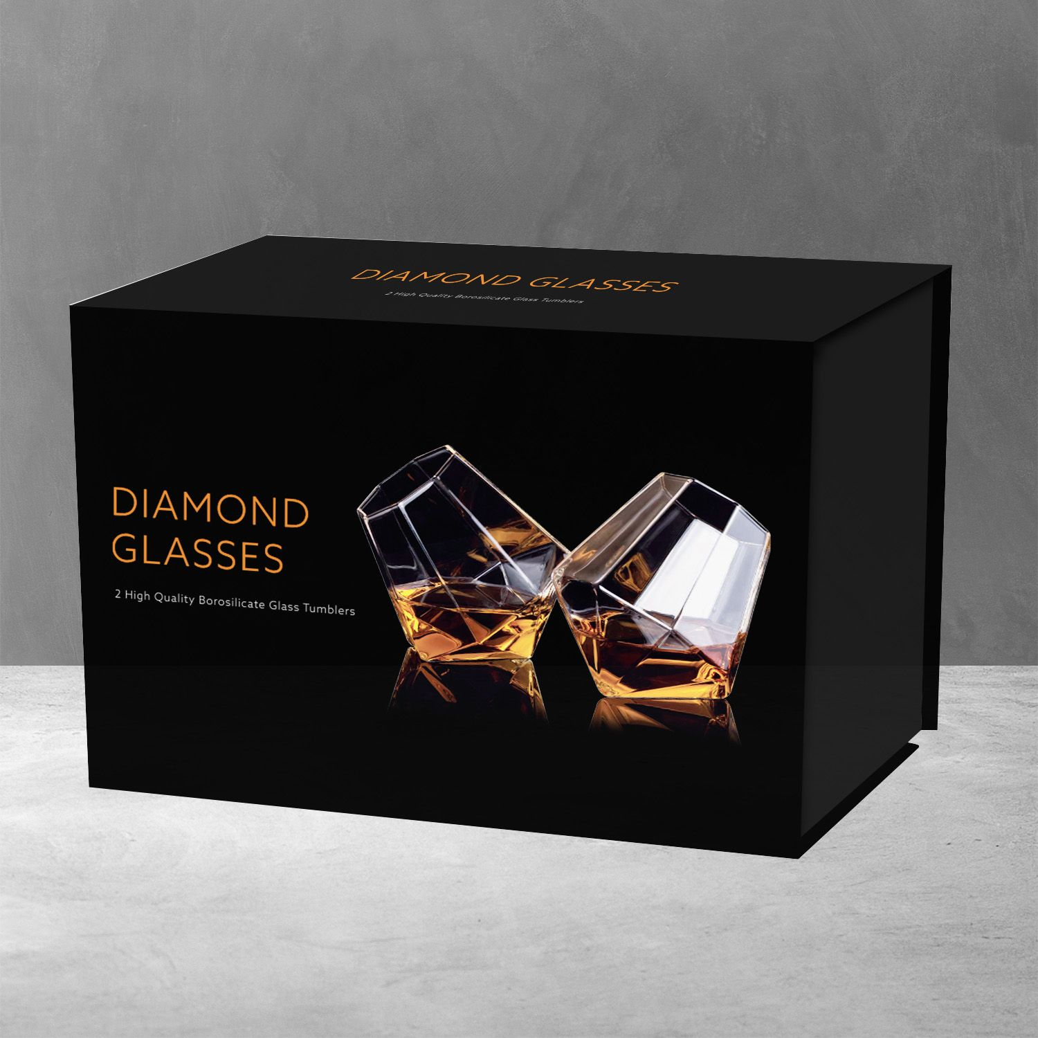 Thumbs Up Mad Monkey - WhiskeygläserDiamond 2er Set transparent, Ansicht 2