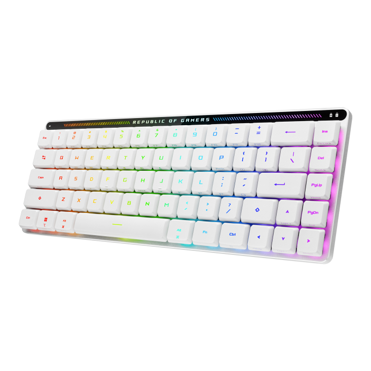 ASUS ROG FALCHION RX LP RL/RD - TL: Deutsch, QWERTZ, Ansicht 2