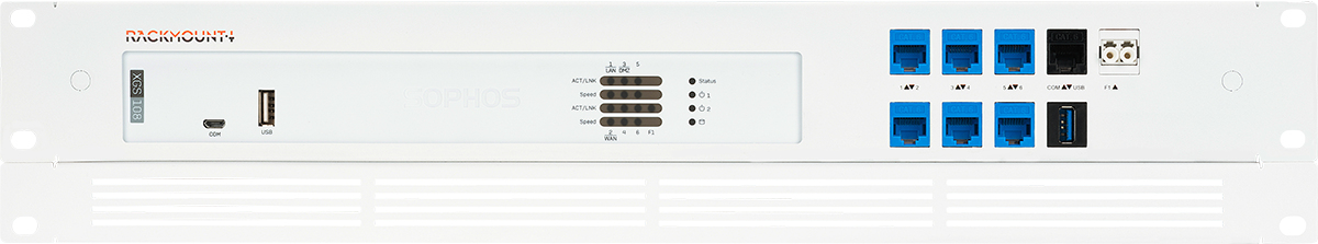 Rackmount.IT RM-SR-T15 - Montagesatz für Netzwerkgeräte - Rack montierbar - Signal White - 1.3U - 48.3 cm (19), Ansicht 4
