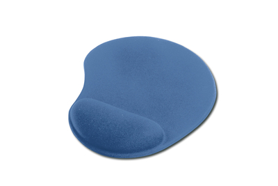 EDNET Mauspad mit Handballenauflage blau (64218)