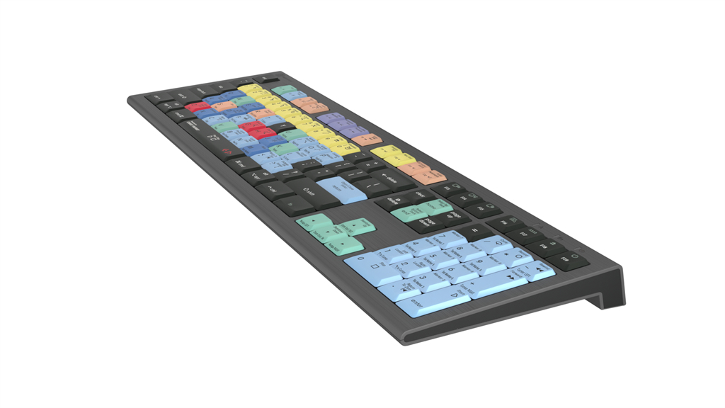 Logickeyboard Cubase / Nuendo Astra 2 - Tastatur - TL: UK, QWERTY, Ansicht 3