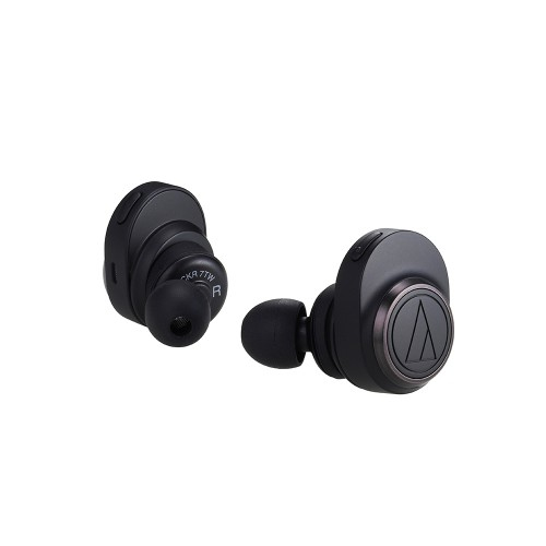 Audio-Technica ATH-CKR7TW - Kopfhörer - im Ohr - Schwarz - Binaural - Kabellos - Mikro-USB, Ansicht 2