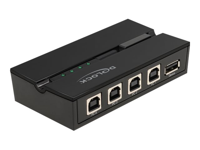Delock USB 2.0 Switch für 4 PC an 1 Gerät