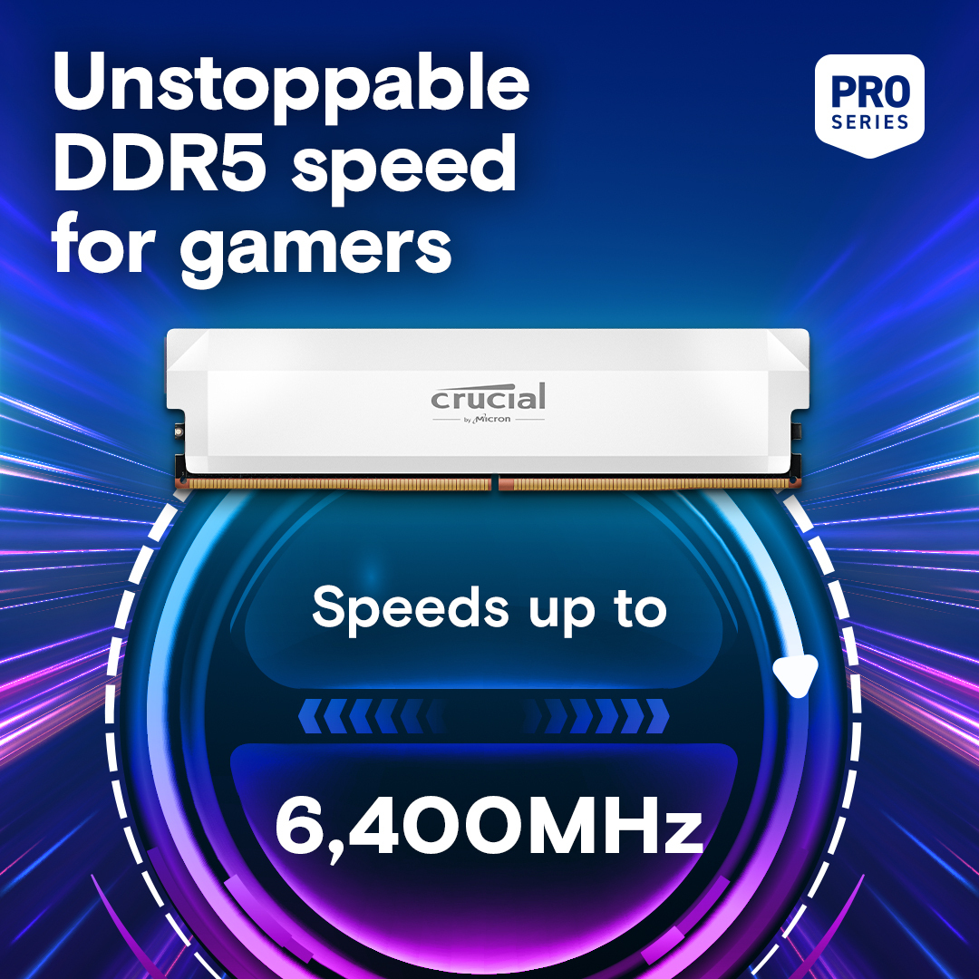 Crucial Pro OC - DDR5 - Kit - 64 GB: 2 x 32 GB, Ansicht 2