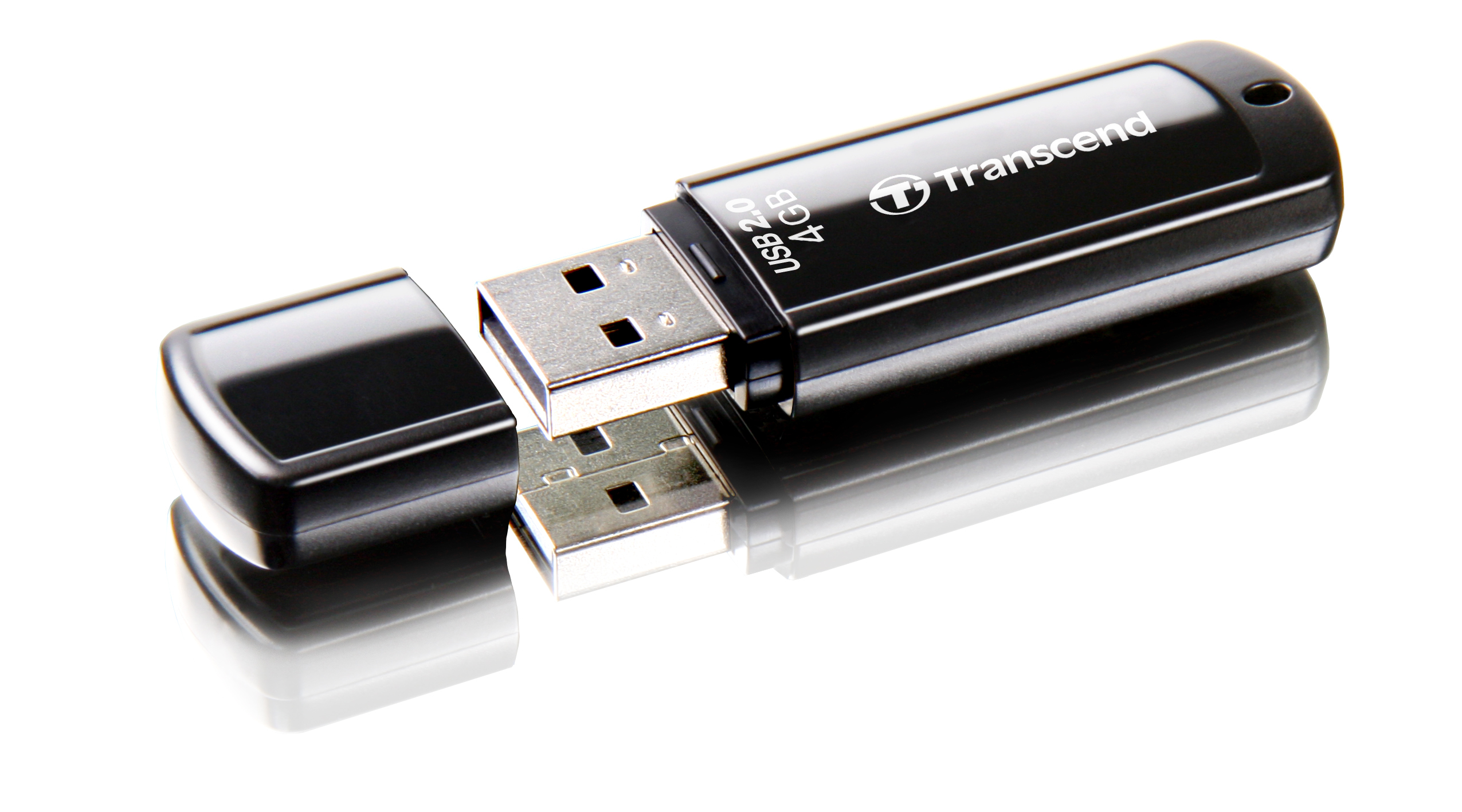 Transcend JetFlash 350 - USB-Flash-Laufwerk - 4 GB, Ansicht 2