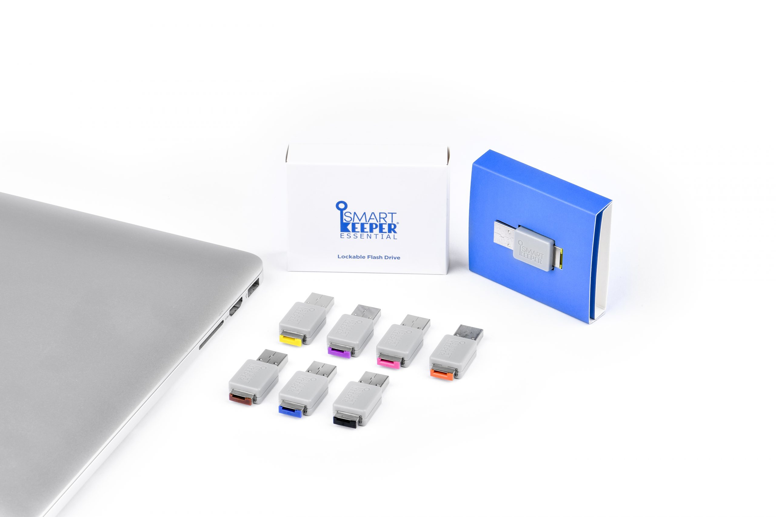 Smart Keeper BasicUSB Stick verriegelbar 32GB dunkelblau - Micro SD, Ansicht 2