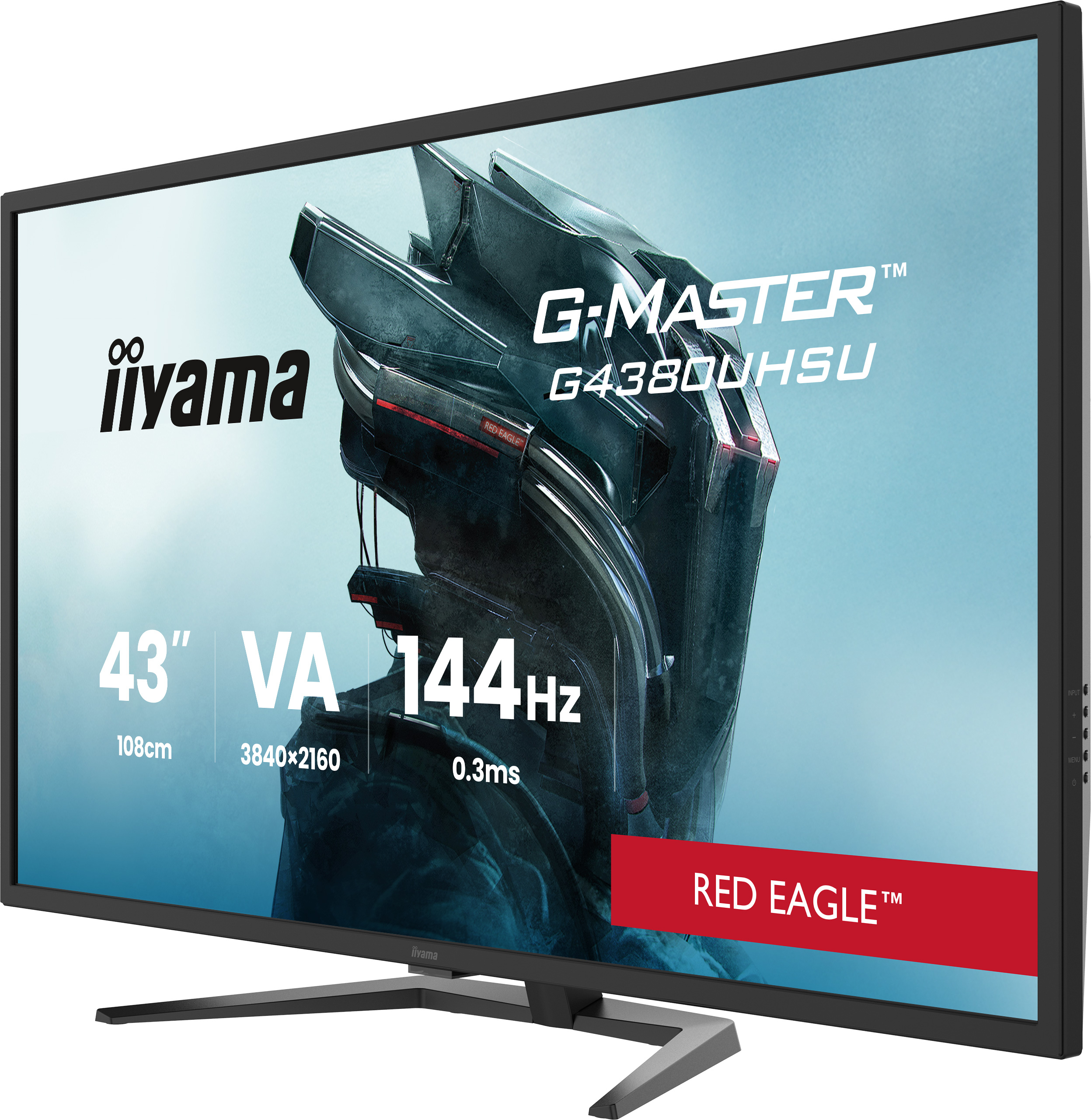 Iiyama G-MASTER G4380UHSU-B2 - LED-Monitor - 109.2 cm (43), Ansicht 2