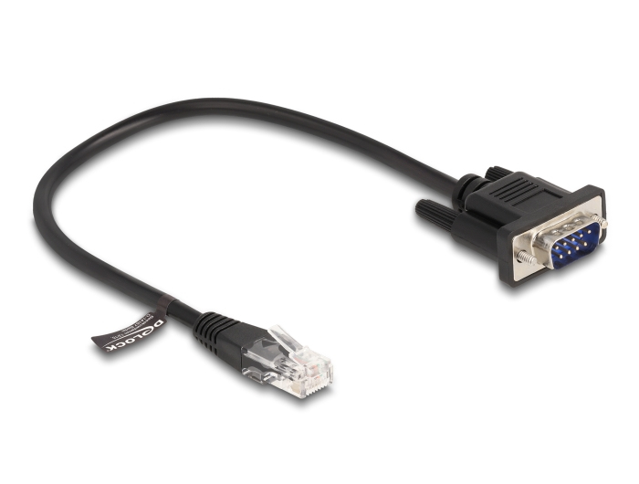 Delock Serielles RS-232-Kabel - RJ-45 (M), Ansicht 2