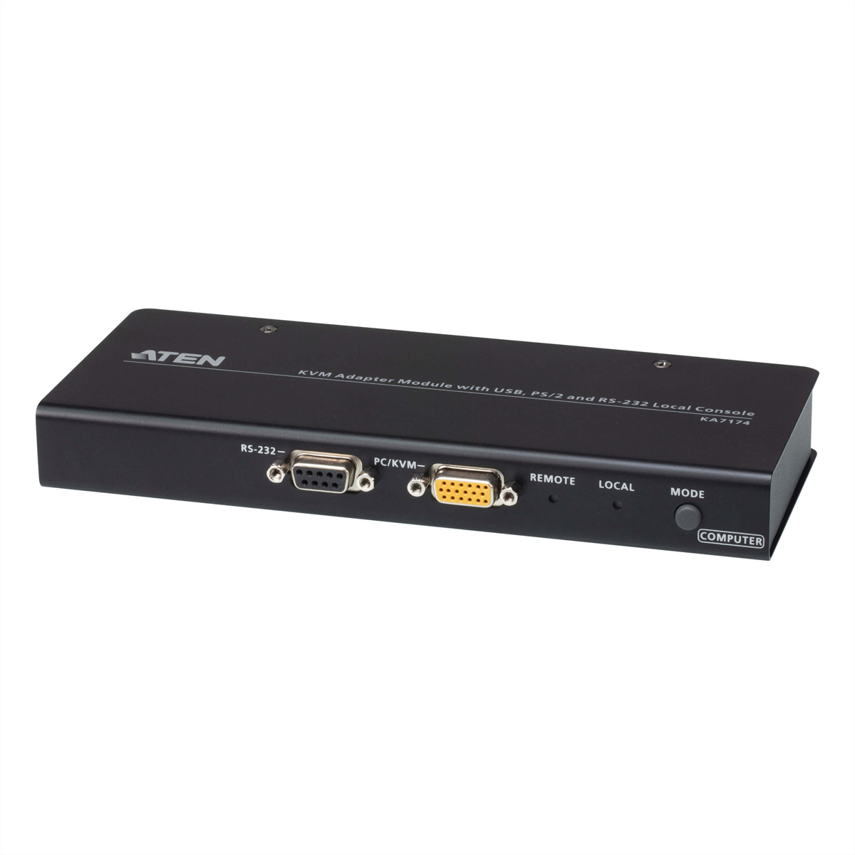 ATEN USB VGA KVM Adapter Module with USB PS/2 and RS-232 - Adapter - Digital/Daten