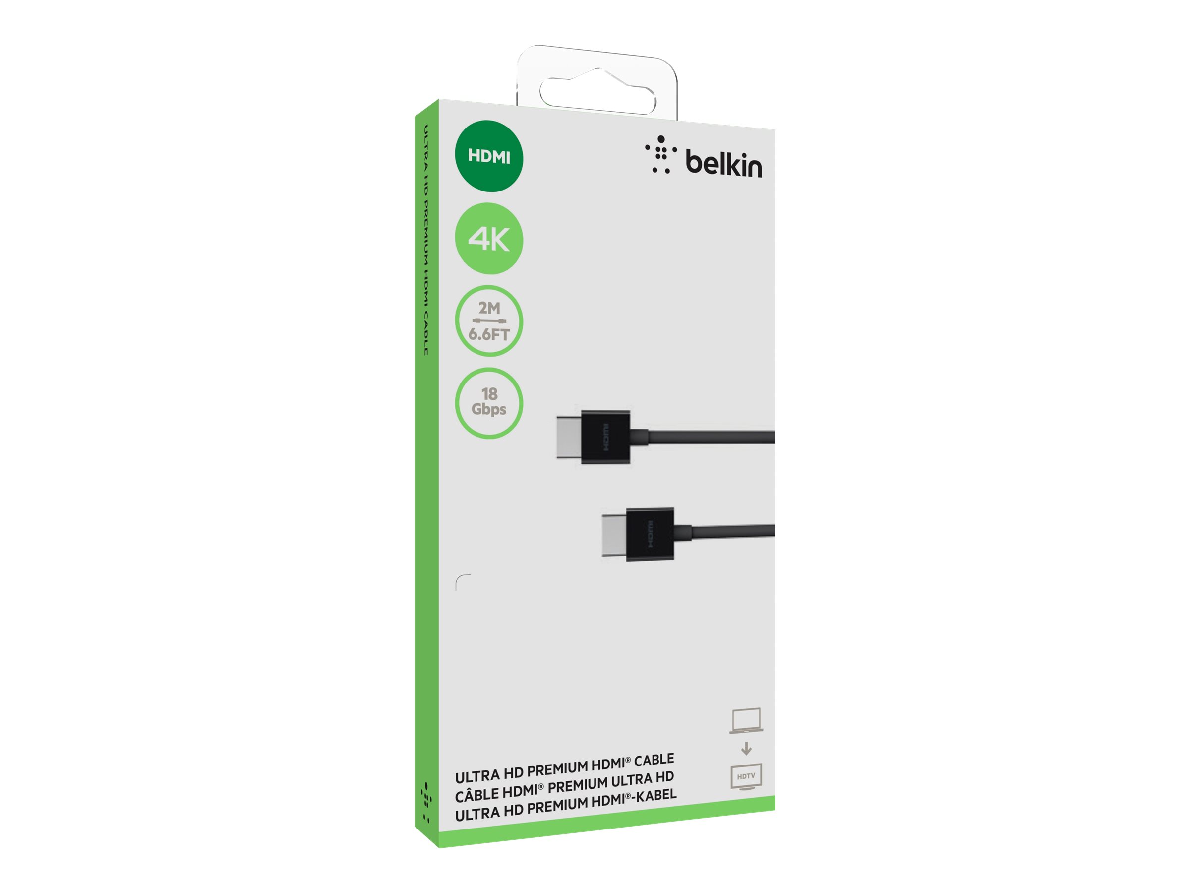 Belkin Premium Series - HDMI-Kabel - HDMI männlich