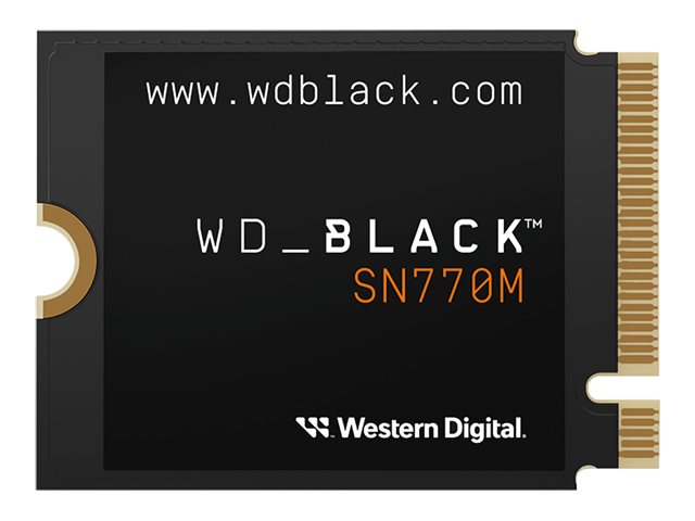 WD_BLACK SN770M WDS100T3X0G - SSD - 1 TB - Mobile Game Drive - intern - M.2 2230 - PCIe 4.0 x4 (NVMe)