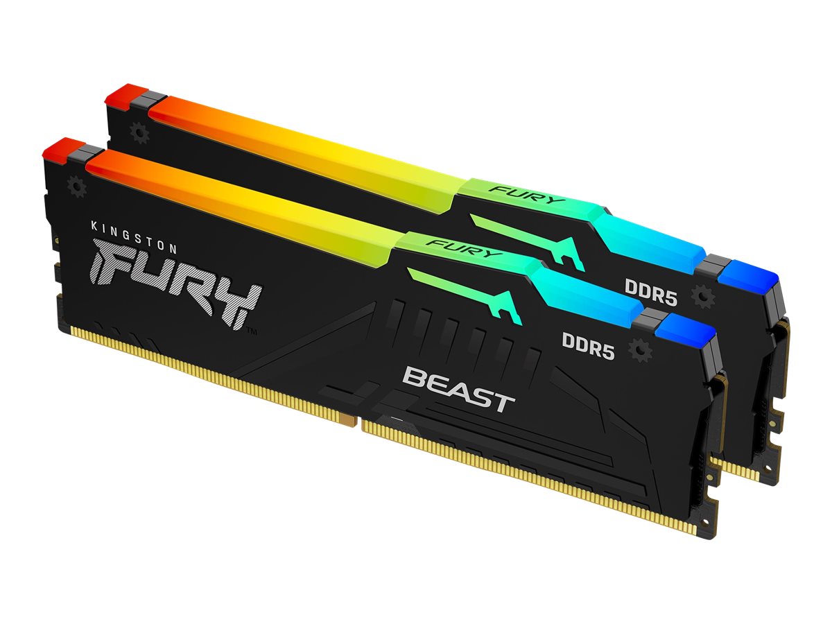 Kingston FURY Beast RGB - DDR5 - Kit - 16 GB: