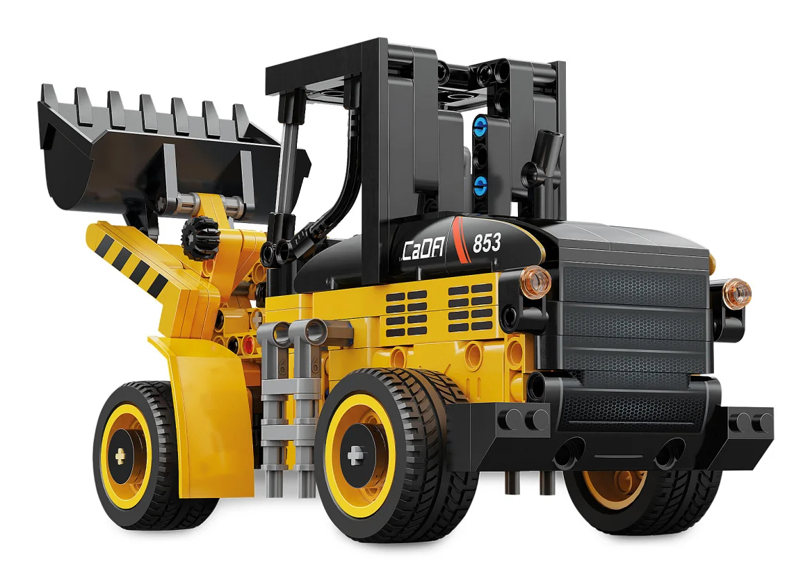 JAMARA CaDA Radlader Bricks gelb 8+, Ansicht 3