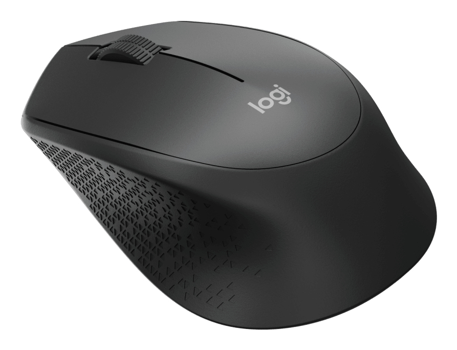 Logitech M330 SILENT PLUS - Maus - 3 Tasten - kabellos - 2.4 GHz - kabelloser Empfänger (USB) - Schwarz, Ansicht 2