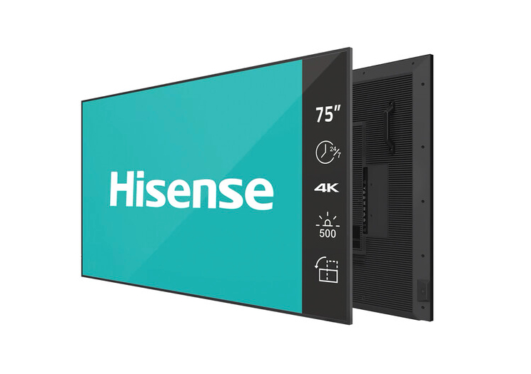Hisense 75DM66D - 190 cm (75) Diagonalklasse DM Series LCD-Display mit LED-Beleuchtung - Android - 4K UHD, Ansicht 2