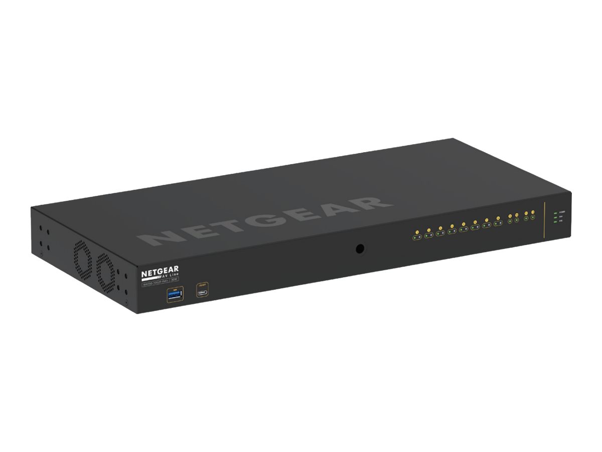 NETGEAR M4250 12-Port AV Line PoE+ (GSM4212P-100EUS)