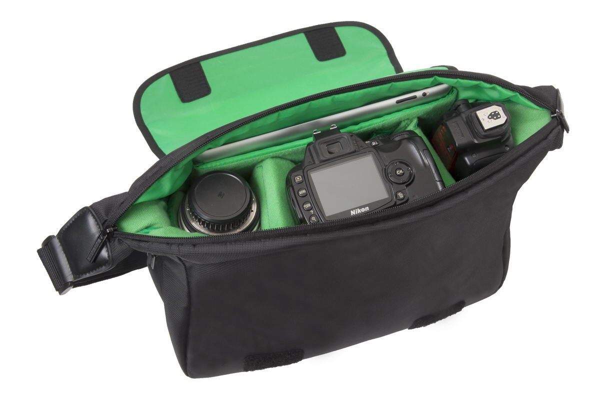 rivacase Riva Case 7450 (PS) - Schultertasche für Kamera mit Zoomobjektiv und Tablet, Ansicht 4