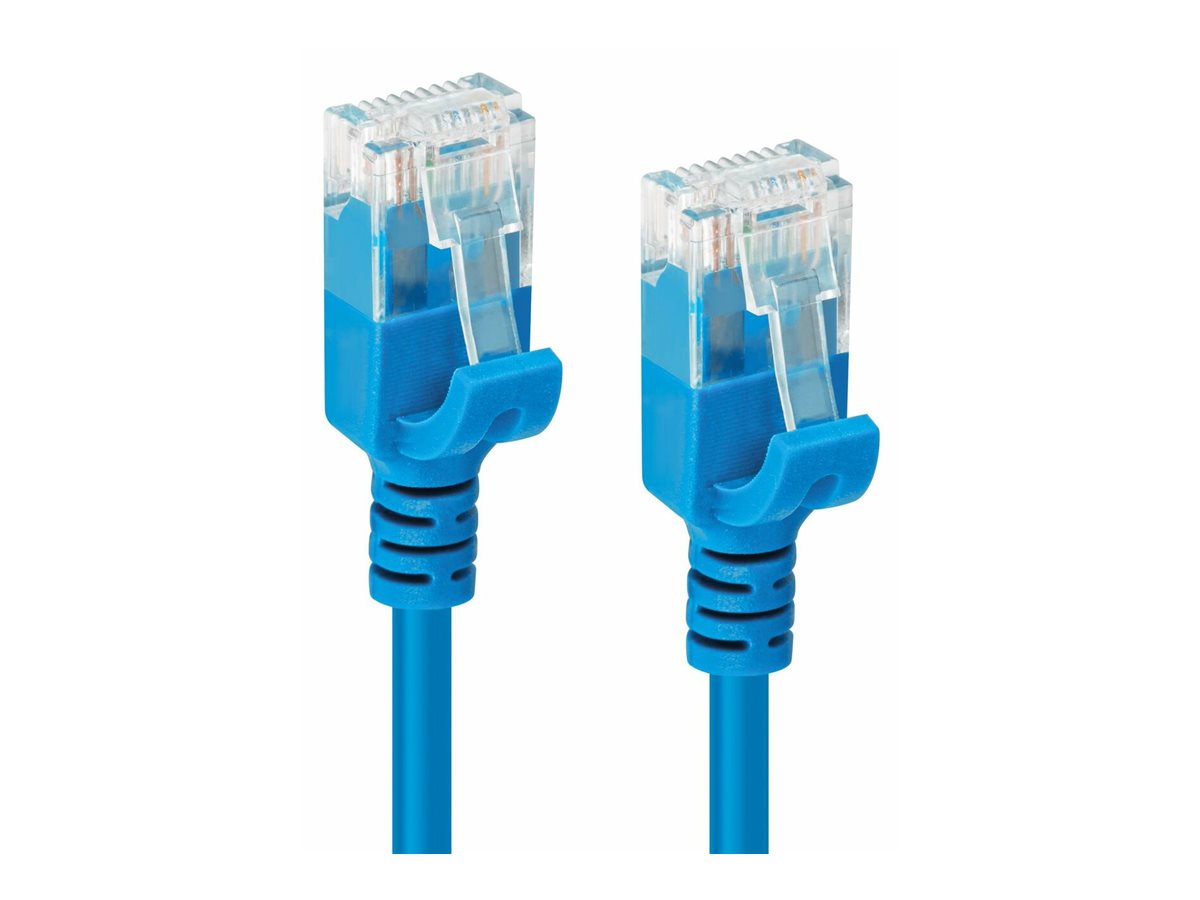 MicroConnect V-UTP6A005B-SLIM - 0,5 m - Cat6a - U/UTP (UTP) - RJ-45 - RJ-45 - Blau, Ansicht 2