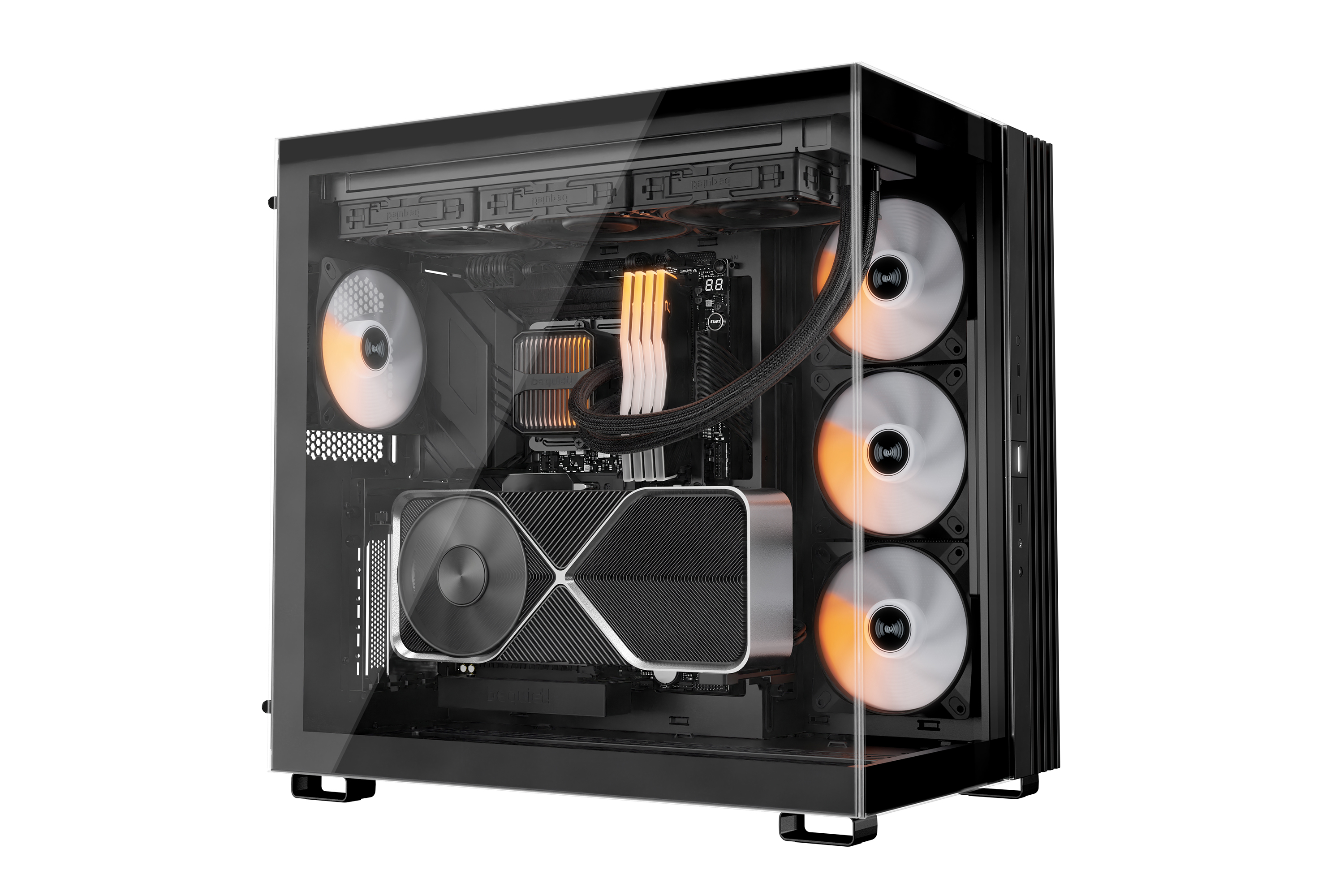 Be Quiet! Silent LOOP 3 AIO Wasserkühlung 360 mm für Intel/AMD - AMD Sockel AM4 (Ryzen), Ansicht 4