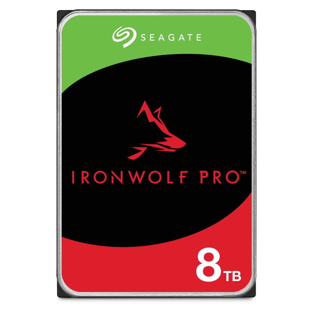 Seagate IronWolf Pro ST8000NT001, 8 TB, 7200 RPM, 256 MB, 3.5&quot;, Serial ATA III