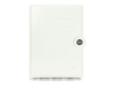 DIGITUS FTTH/FTTB-Anschlussgehäuse, bestückt, OS2, 12 Fasern, LC/PC