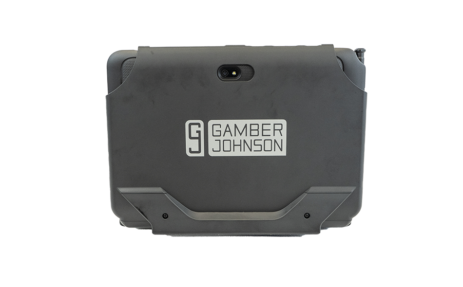 Gamber-Johnson BACK LIT 2-IN-1 KBD GALAXY TAB ACTIVE PRO/ACTIVE4 - Tastatur - TL: UK, QWERTY, Ansicht 4