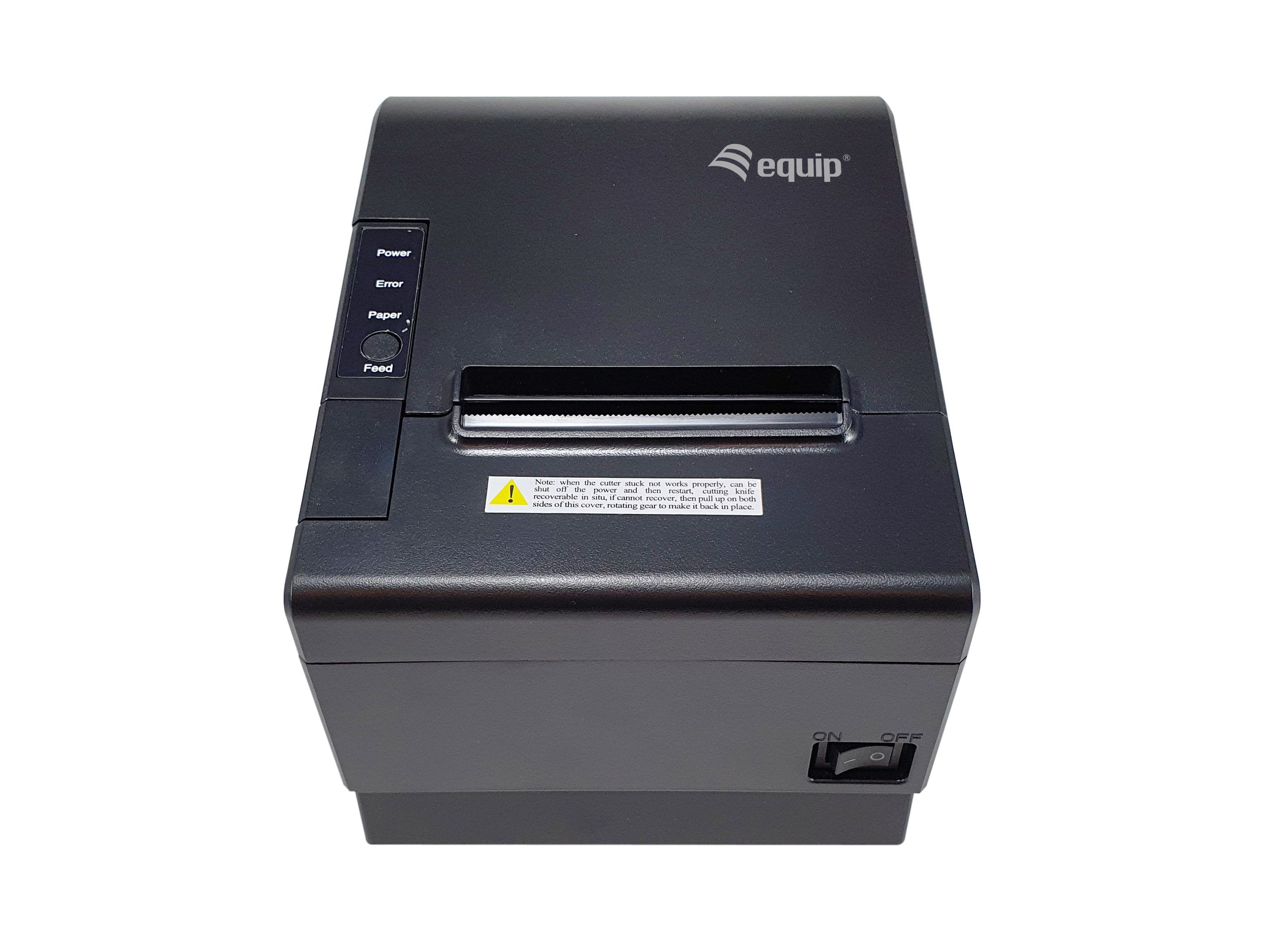 Equip 80mm Thermobondrucker für den POS automatische Schneidefunktion - USB- - Bluetooth- - WLAN- Kassenladen-Anschluss, Ansicht 4