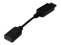 DIGITUS DisplayPort Adapter / Konverter, DP - HDMI