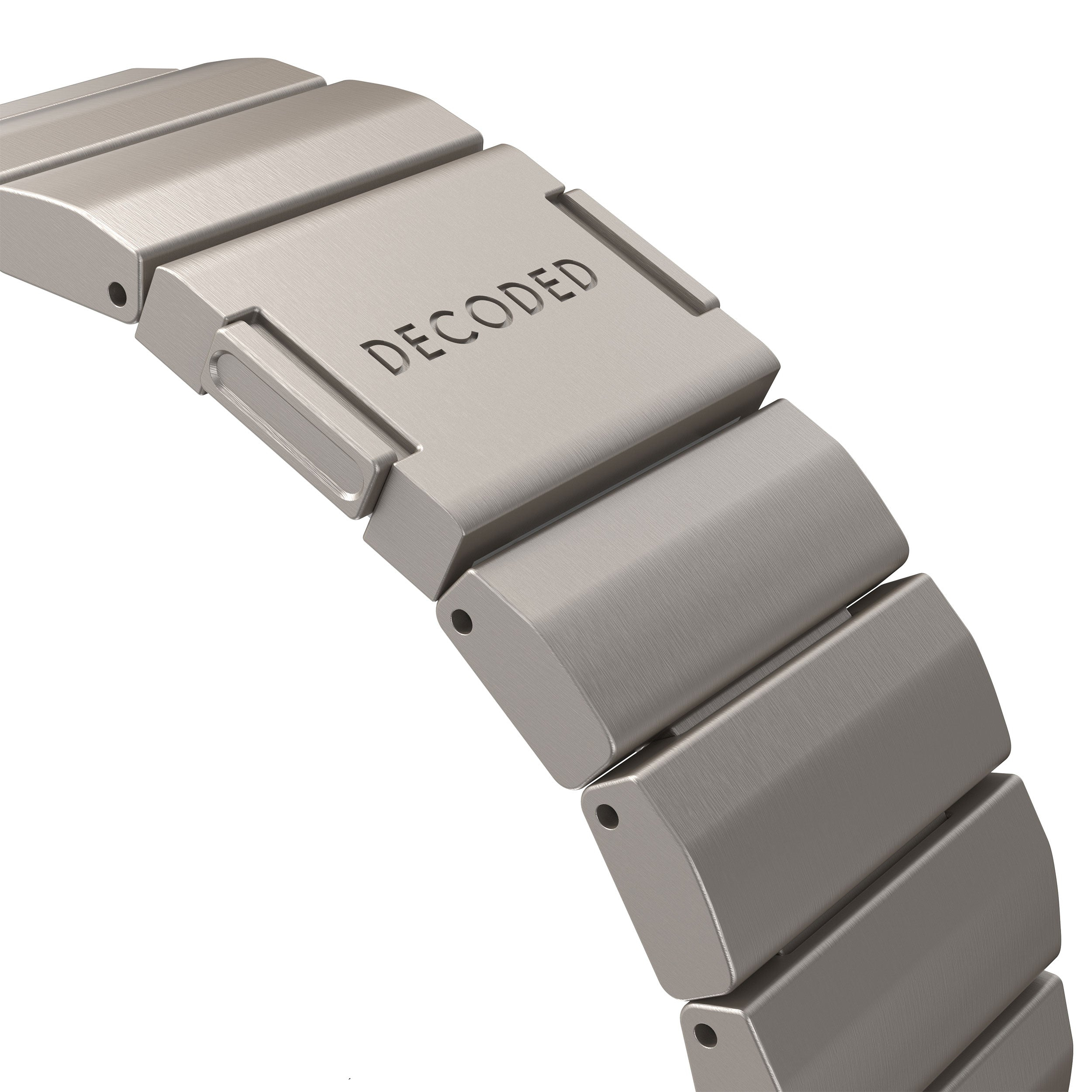 Decoded Titanium Strap for Apple Watch Ultra 1&2 Natural, Ansicht 4