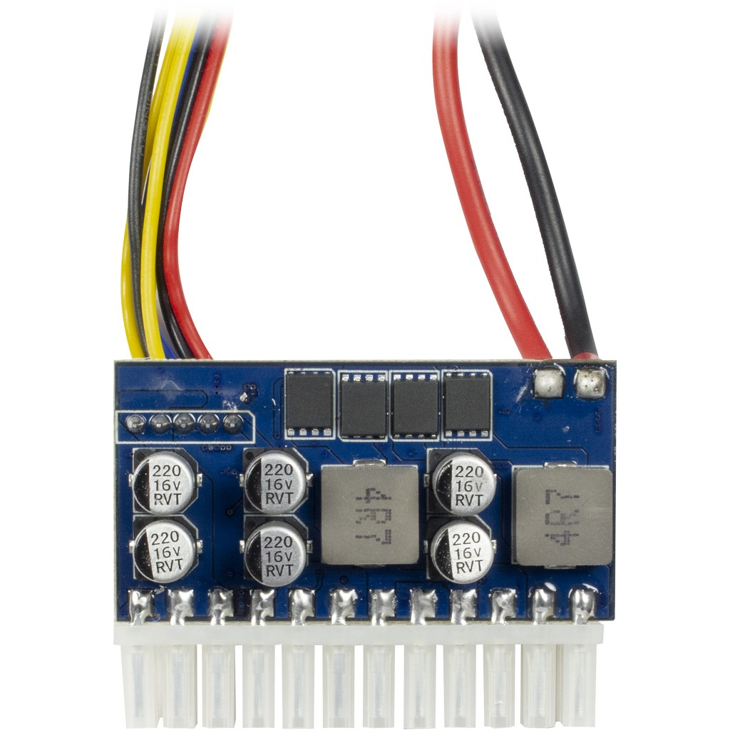 Inter-Tech Stromkabel - Gleichstromstecker, ATX, 20-polig zu interne Stromversorgung, 4-polig, SATA-Stromstecker, Ansicht 2