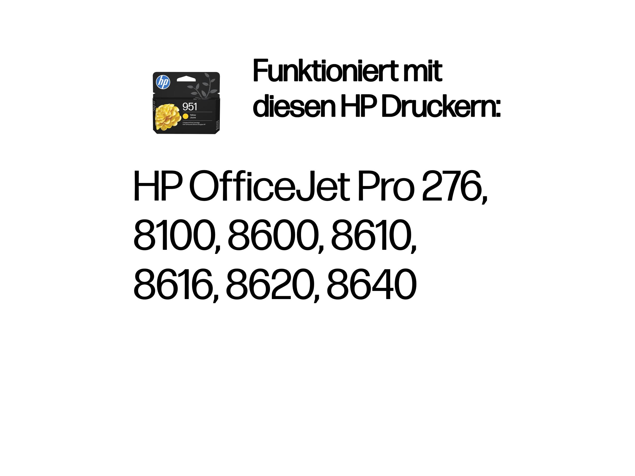 HP 951 - 8 ml - Gelb - original - Tintenpatrone