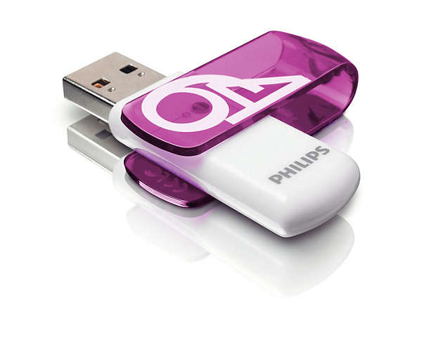 Philips FM64FD05B Vivid Edition 2.0 - USB-Flash-Laufwerk, Ansicht 4