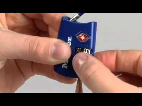 MasterLock 30 mm breites TSA-Gepäckschloss mit flexiblem Bügel und individuell einstellbarer Zahlenkombination, Ansicht 2