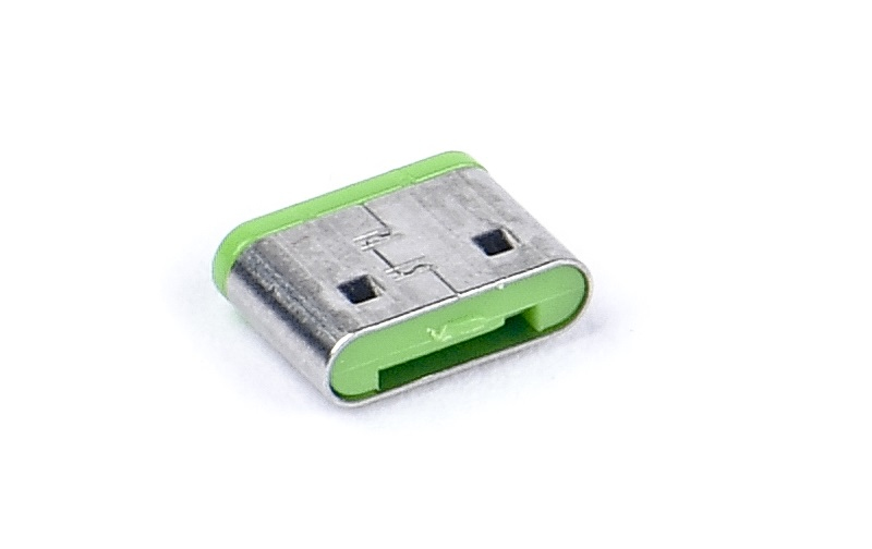 Smart Keeper MiniUSB-C Port Blocker grün 4 Stk.+Key, Ansicht 4