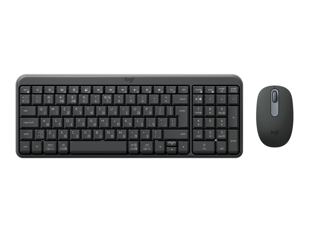 Logitech MK250 - Tastatur-und-Maus-Set - kabellos