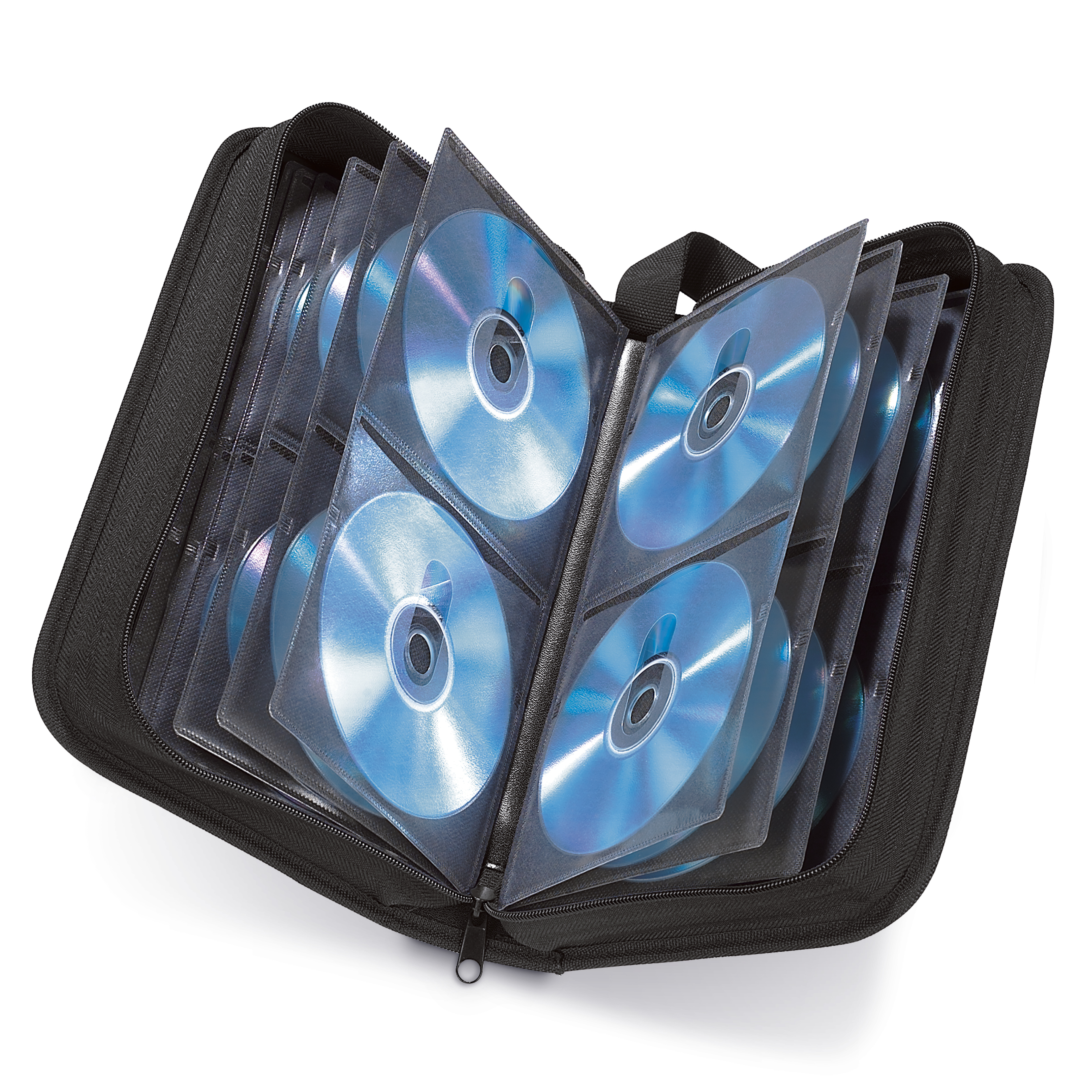 Hama CD Wallet 80 - Tasche für CDs/DVDs - 80 CDs/DVDs, Ansicht 2