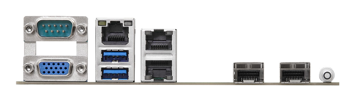 ASRock Mainboard EC262D4U2-2L2Q/E810 micro-ATX Sockel 1700 DDR5-only Single - Mainboard - Intel Sockel 1700 (Core i), Ansicht 4