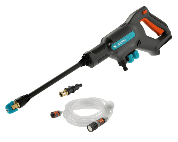 Gardena AquaClean 24/18V P4A - Kompakt - Akku - 5 m - Schwarz - Blau - Orange - 250 l/h - 24 bar, Ansicht 4