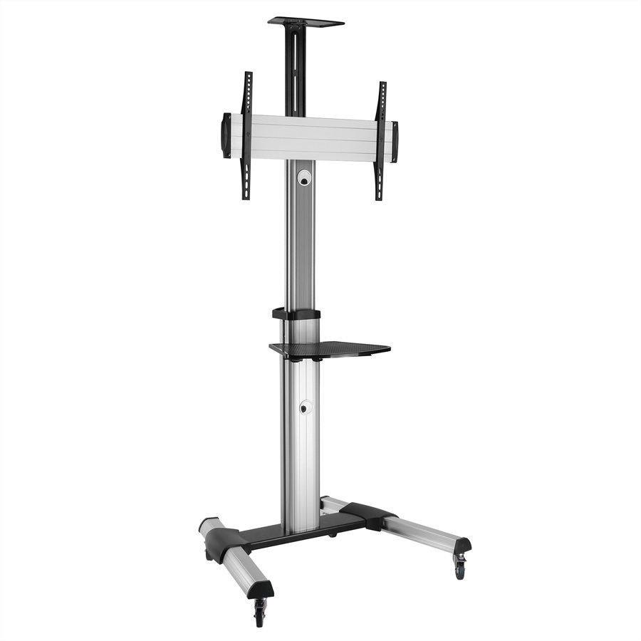ROLINE Aufstellung für LCD-Display - Silber - Bildschirmgröße: 94-177.8 cm (37-70), Ansicht 2