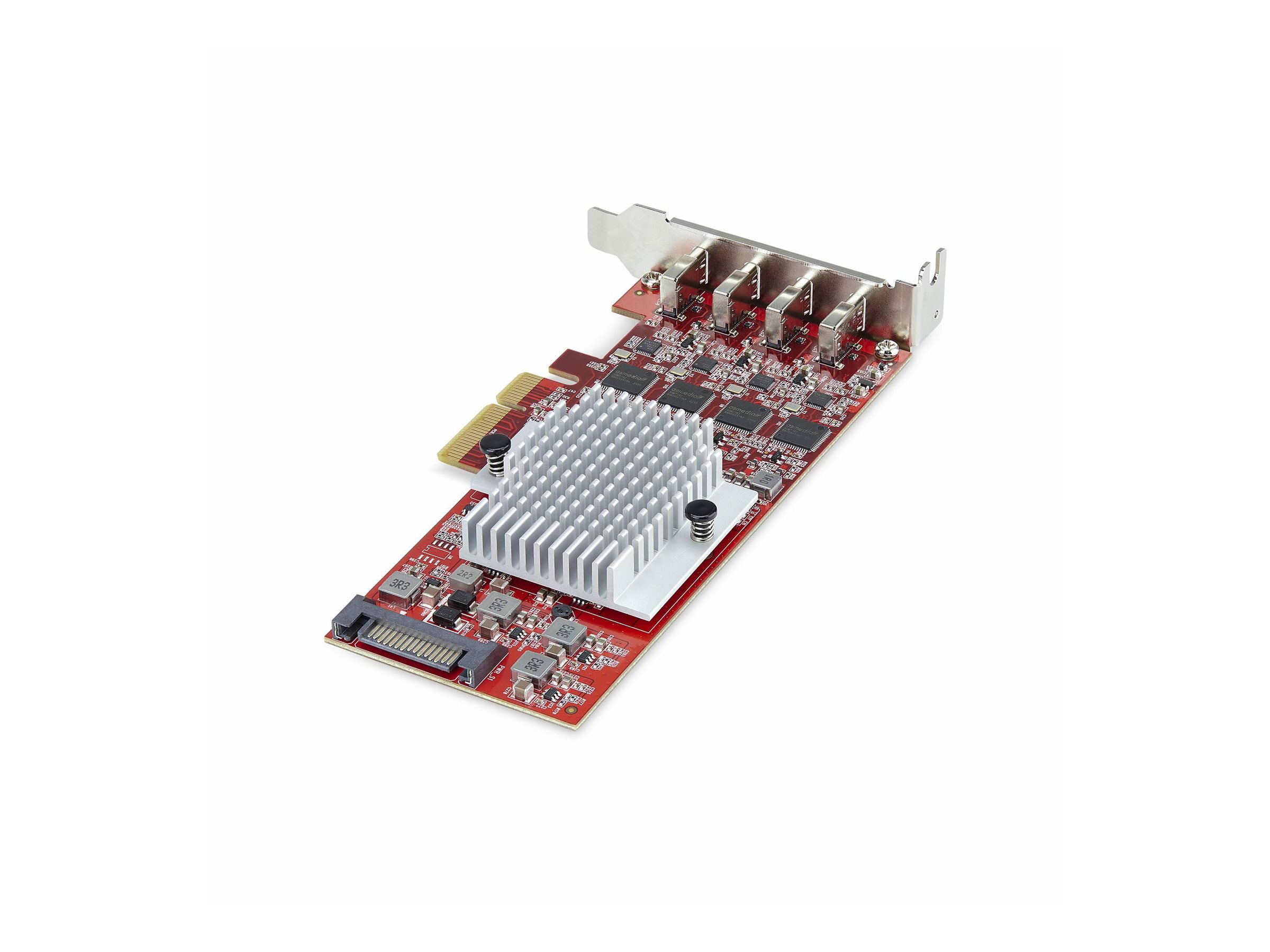 StarTech.com 4-Port USB Type-C PCIe Card, USB-C
