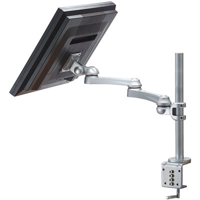 ROLINE LCD-Monitorarm Trägerstange - Befestigungskit (Gelenkarm, Spannbefestigung für Tisch, Stange), Ansicht 2